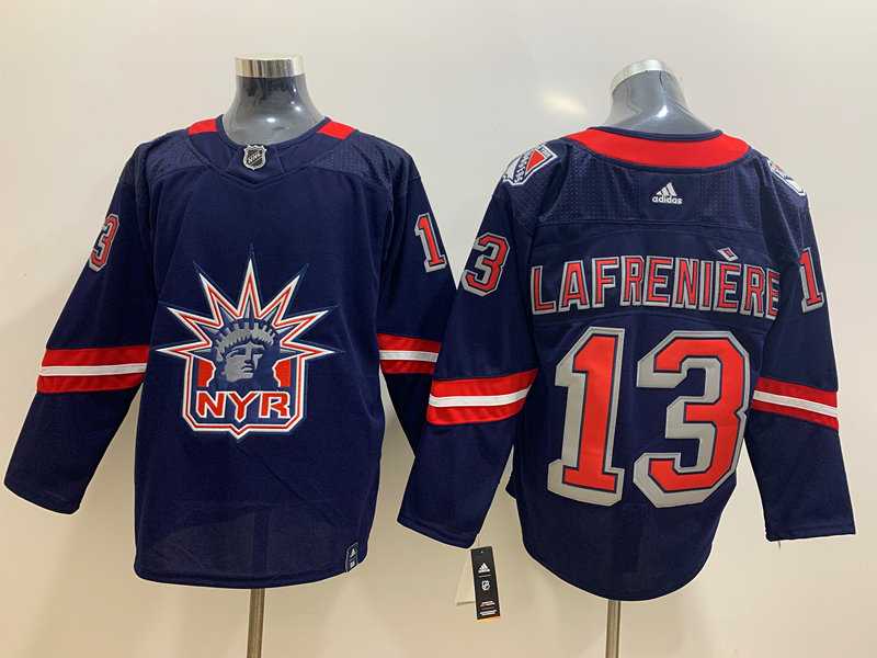 Rangers 13 Alexis Lafreniere Navy 2020-21 Reverse Retro Adidas Jersey,We sell and wholesale Rangers 13 Alexis Lafreniere Navy 2020-21 Reverse Retro Adidas Jersey on line form chian!